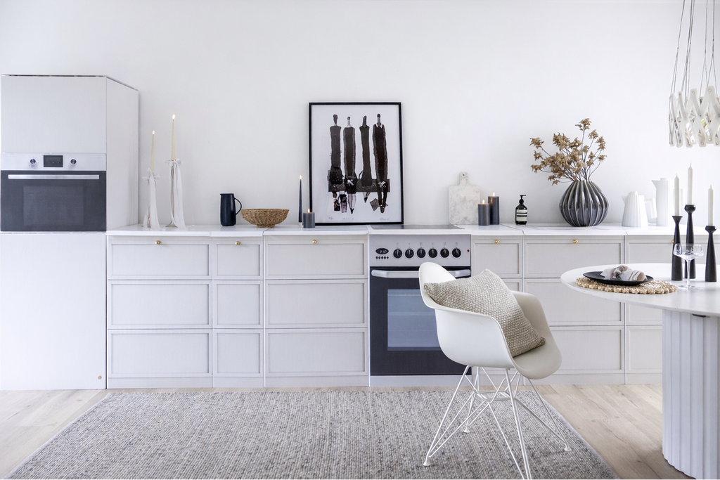 Home Staging-papkøkken XXL – eksempel på brug i Home Staging