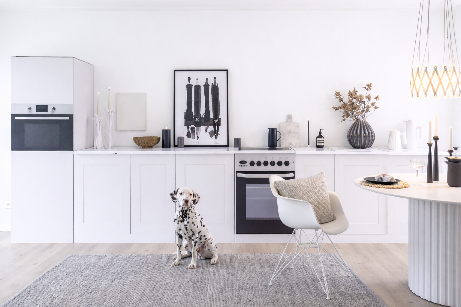 Home Staging-papkøkken XXL – eksempel på brug i Home Staging