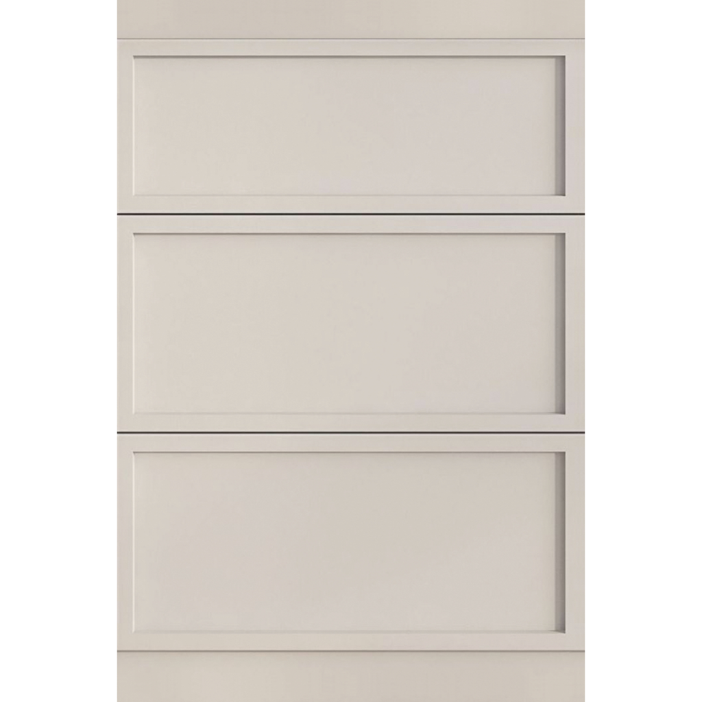 AIK køkkenattrap i beige – eksempel på brug i Home Staging