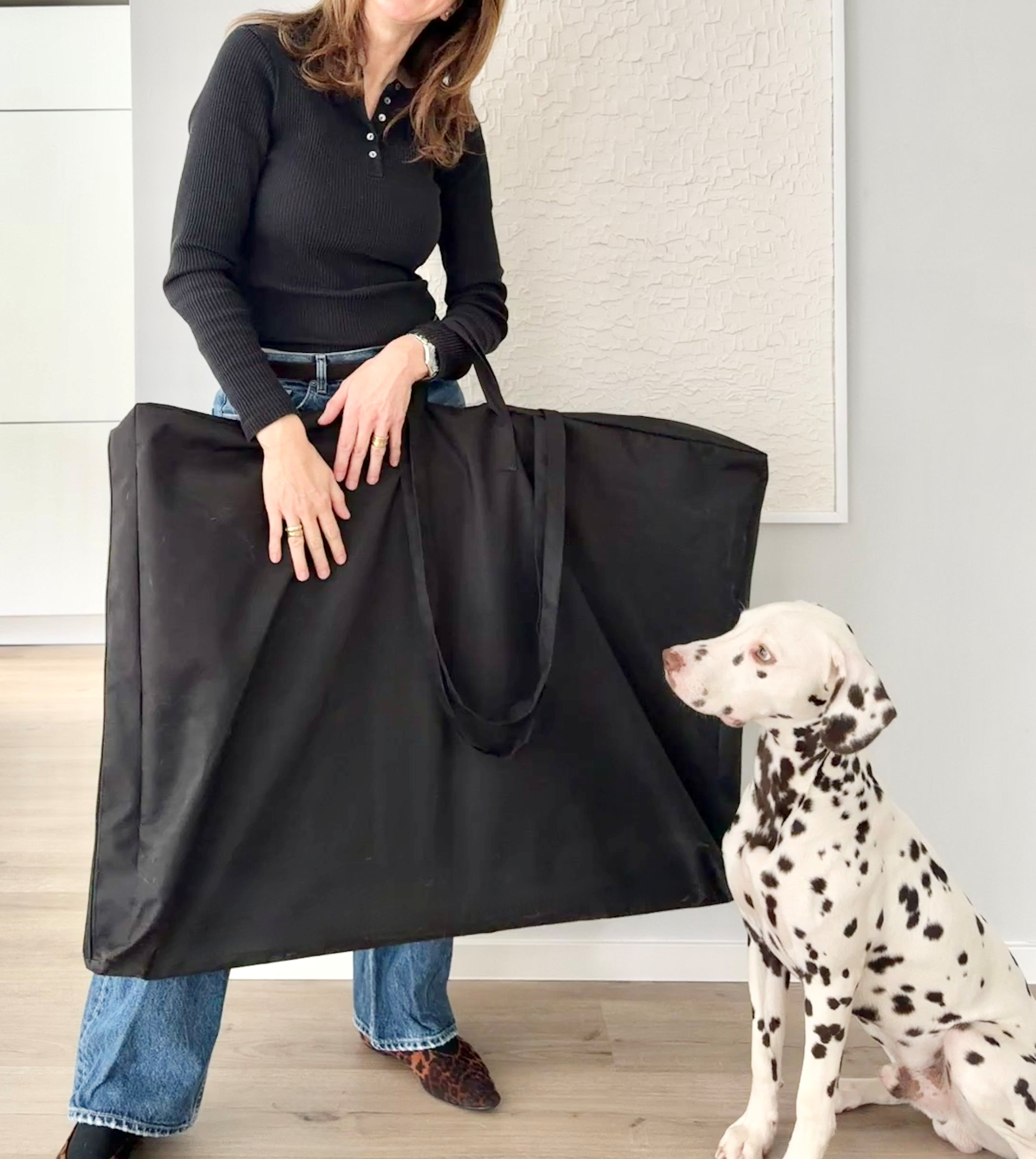 Transporttaske til Home Staging-køkkenattrapper